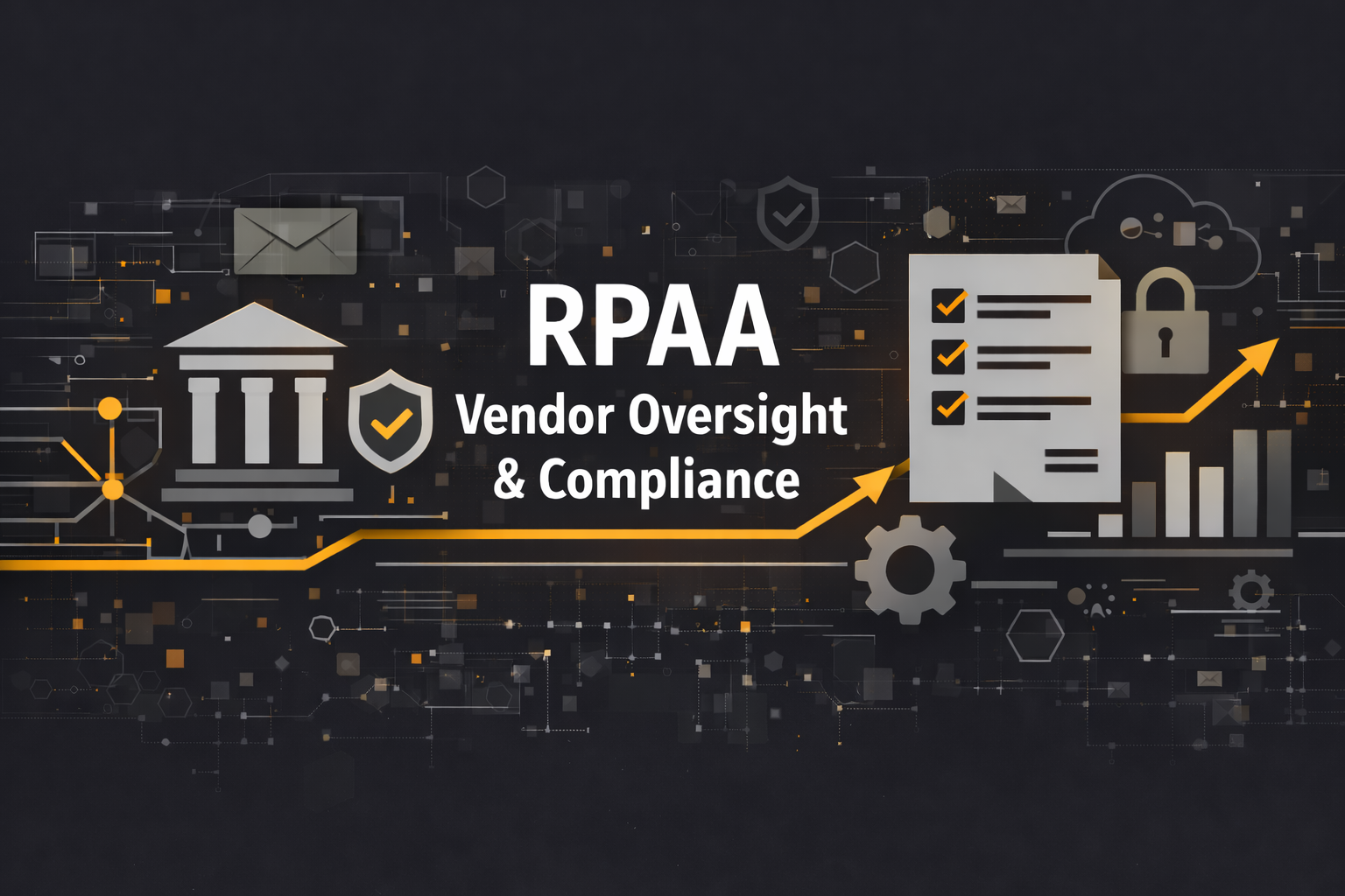 Minimalist compliance header illustrating third-party vendor oversight, operational risk controls, and retail payments supervision through abstract institutional shapes and institutional symbols on a dark background.  𝐖𝐡𝐲 𝐏𝐒𝐏𝐬 𝐒𝐞𝐚𝐫𝐜𝐡 𝐟𝐨